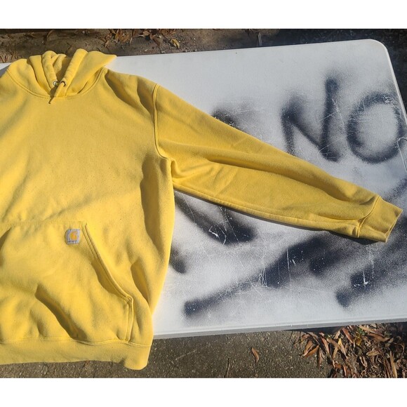 Carhartt Pullover Hoodie Sweatshirt Sleeve Graphic Loose Fit - Picture 7 of 12